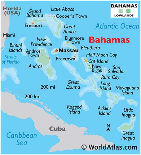 Bahamas Map Bahamas Map
